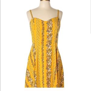 Old Navy San Francisco Floral Women Flare Dress